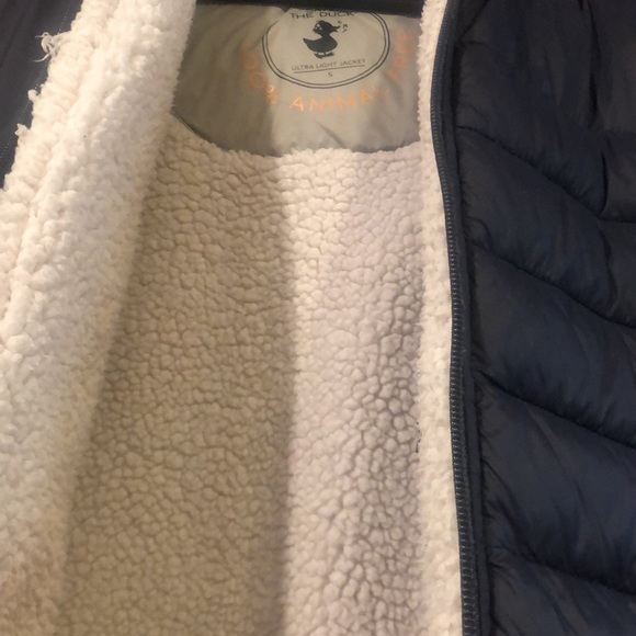 Great condition Save the Duck quilted jacket in size small - Picture 3 of 4